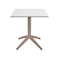 Стіл QUATRO FIX 70x70 ANTRACITE-WHITE1